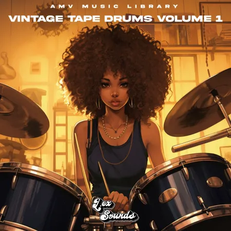 Vintage Tape Drums Vol. 1 by AMV Music Library